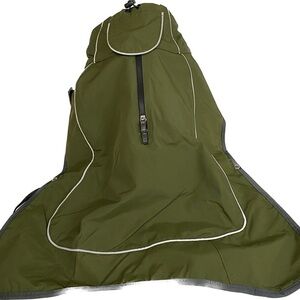 Light Weatherproof Dog Vest Hunter Green Size M